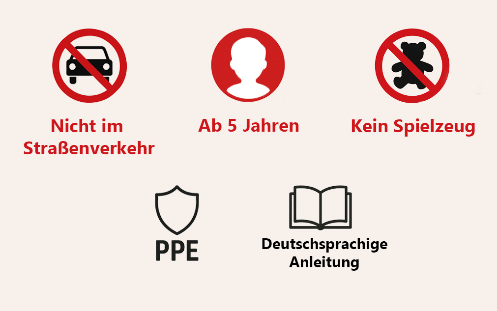 Helm Sicherheitshinweise