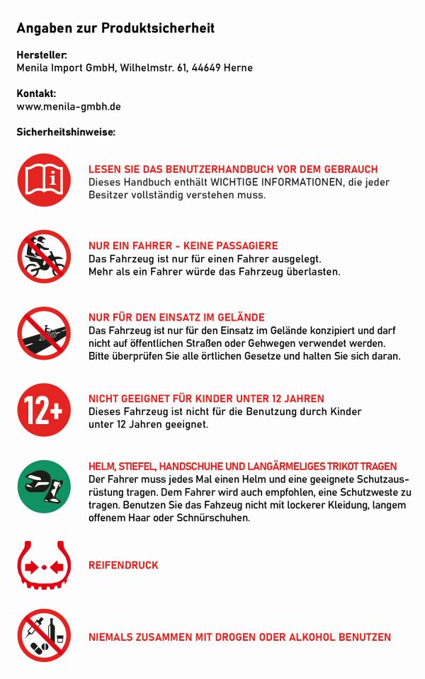 Sicherheitshinweise DE